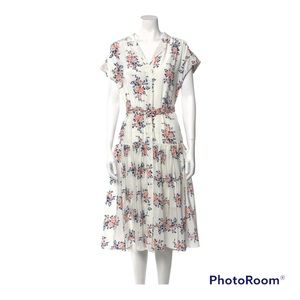 Veronica Beard silk midi dress